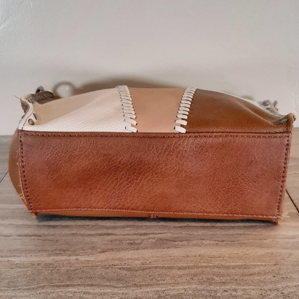 The Sak Silverlake Leather Patchwork Studded Cros… - image 4